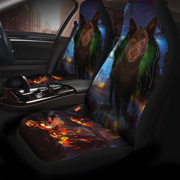 Australian Kelpie Halloween Car Seat Covers