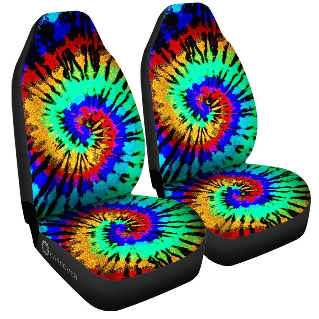 Reserve Tie Dye Car Seat Covers Custom Hippie Car Accessories