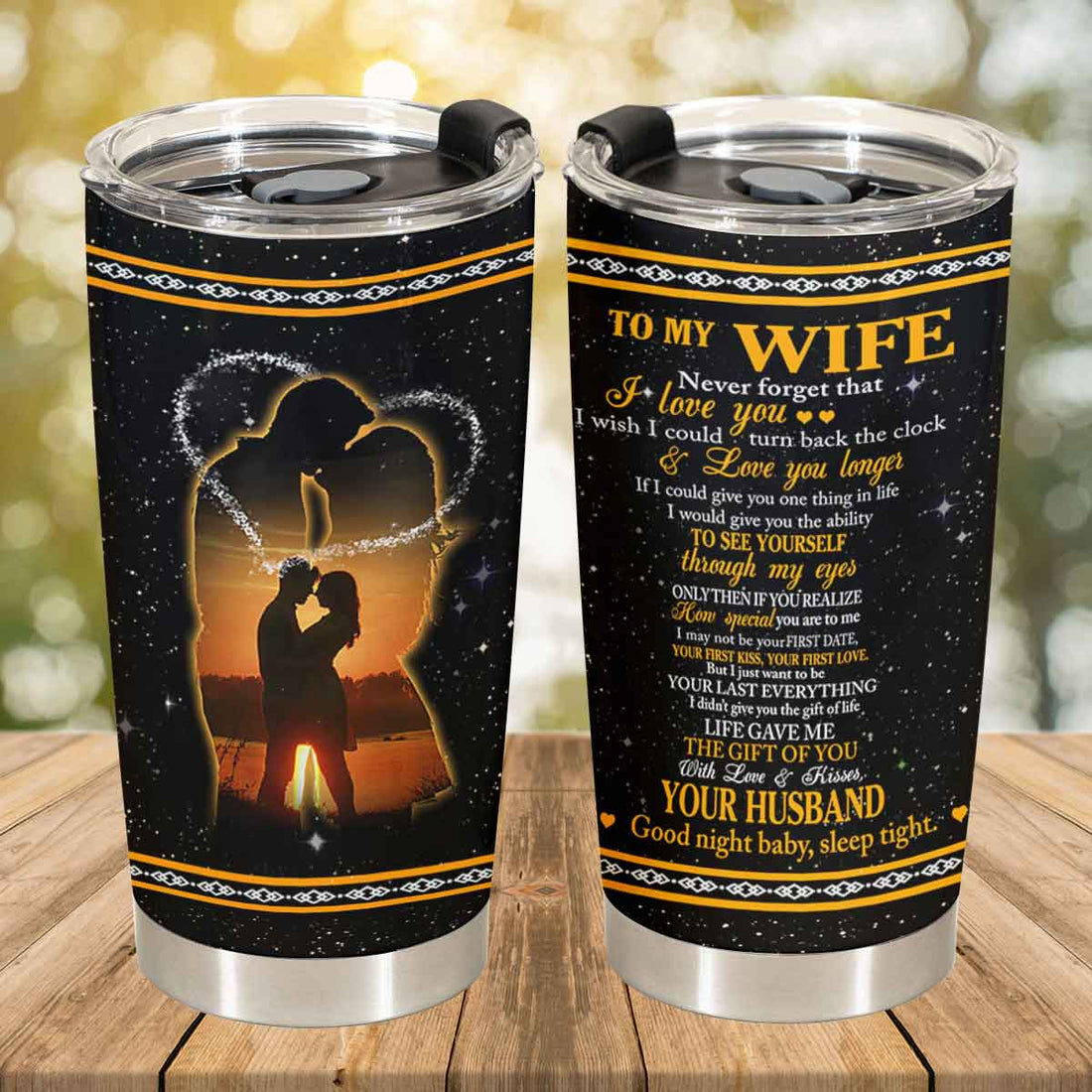 Gift For Wife Tumbler, To My Wife Never Forget That I Love You Gift From Husband 1666667156223.jpg