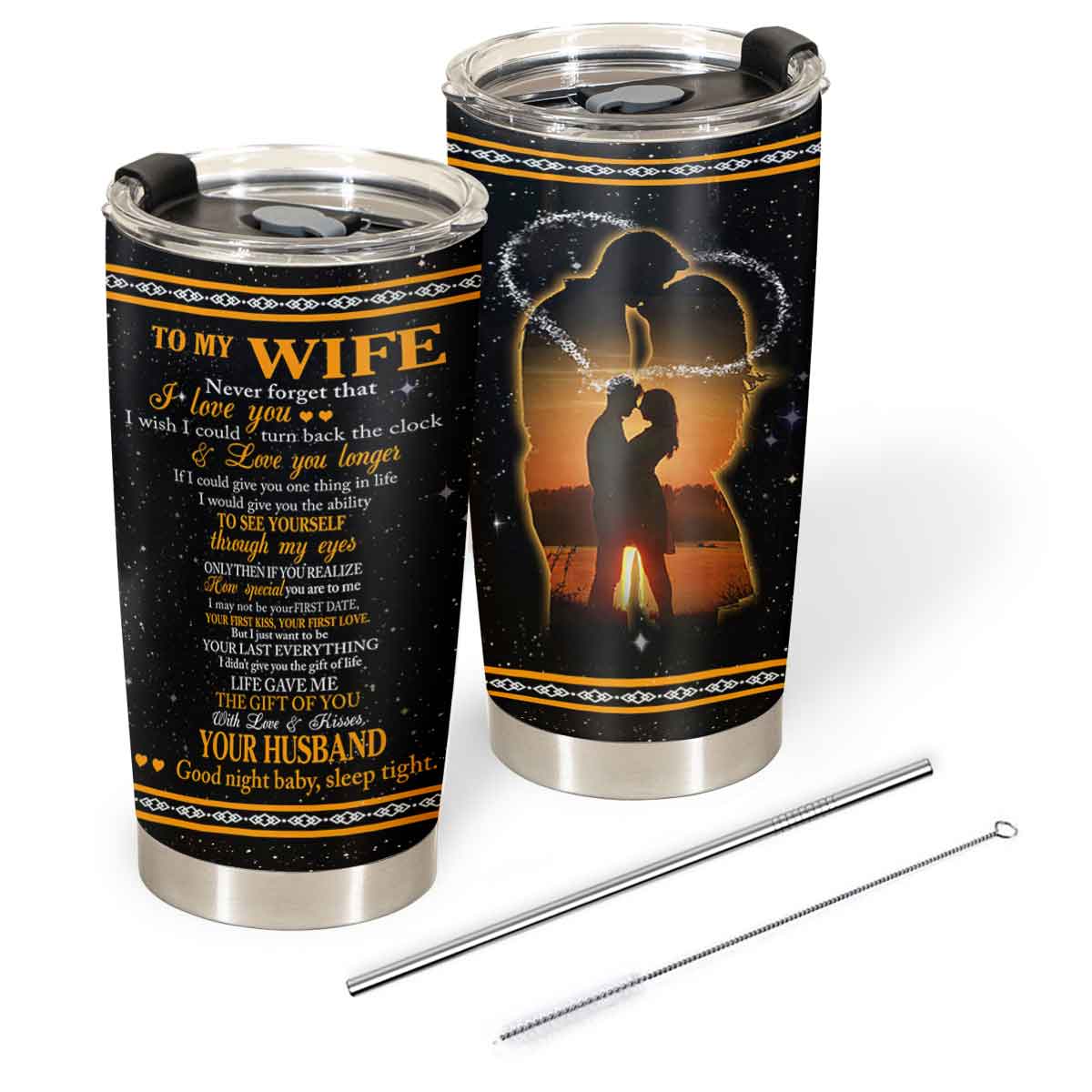 Gift For Wife Tumbler, To My Wife Never Forget That I Love You Gift From Husband 1666667156273.jpg