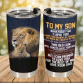 Gift For Son Tumbler, To My Son This Old Lion Will Always Have Your Back - Love From Dad 1667205101349.jpg