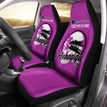 Acha'gigu Guam Canoe Club Car Seat Covers