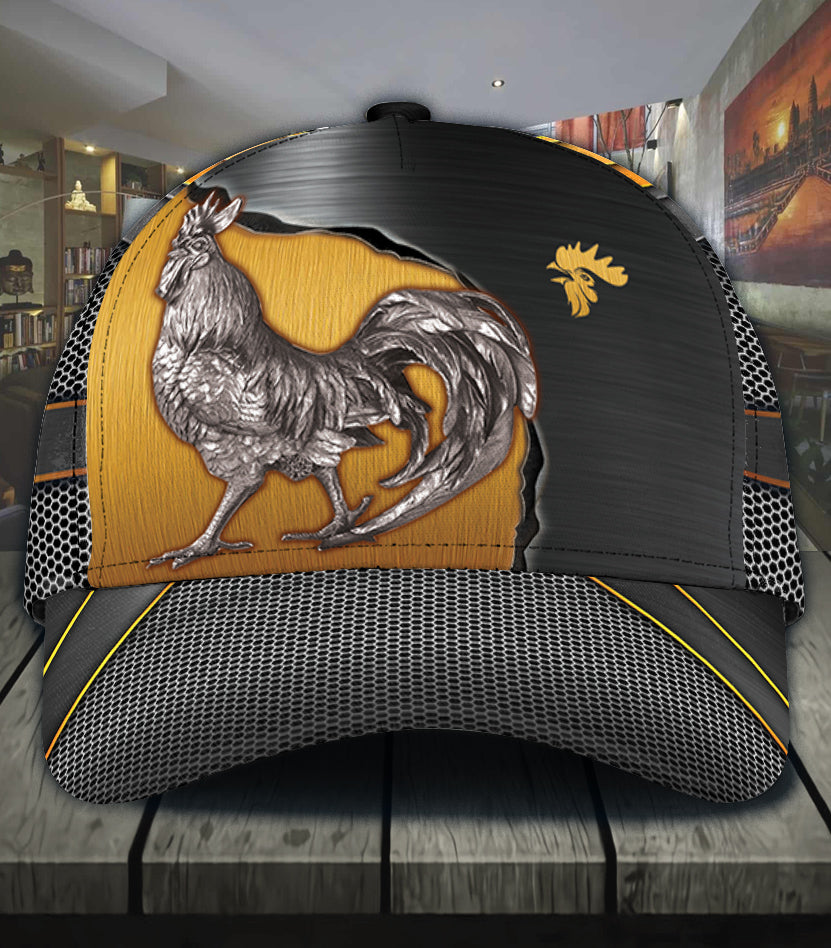 Personalized Chicken Classic Cap, Personalized Gift for Farmers, Cow Lovers, Chicken Lovers - CP766PS - BMGifts