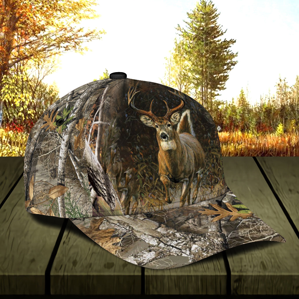 Deer Classic Cap, Gift for Deer Lovers, Hunting Lovers - CP2504PA - BMGifts