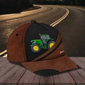 Personalized Tractor Classic Cap, Personalized Gift for Farmers, Cow Lovers, Chicken Lovers - CP720PS06 - BMGifts