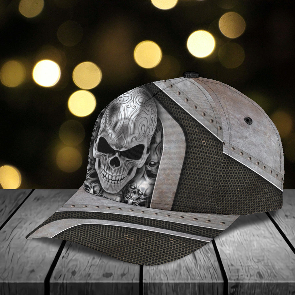 Personalized Skull Classic Cap, Personalized Gift for Skull Lovers - CP081PS06 - BMGifts