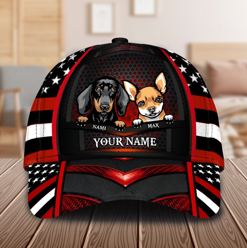Dog Super Cool Personalized Cap, Personalized Gift for Dog Lovers, Dog Dad, Dog Mom - CP298PS08 - BMGifts