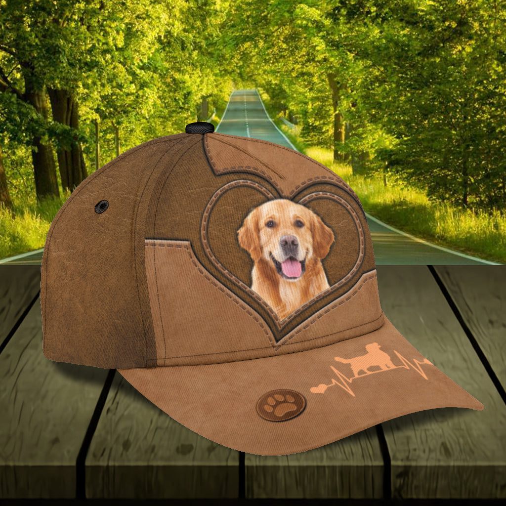 Personalized Golden Retriever Classic Cap - CP1353PS - BMGifts