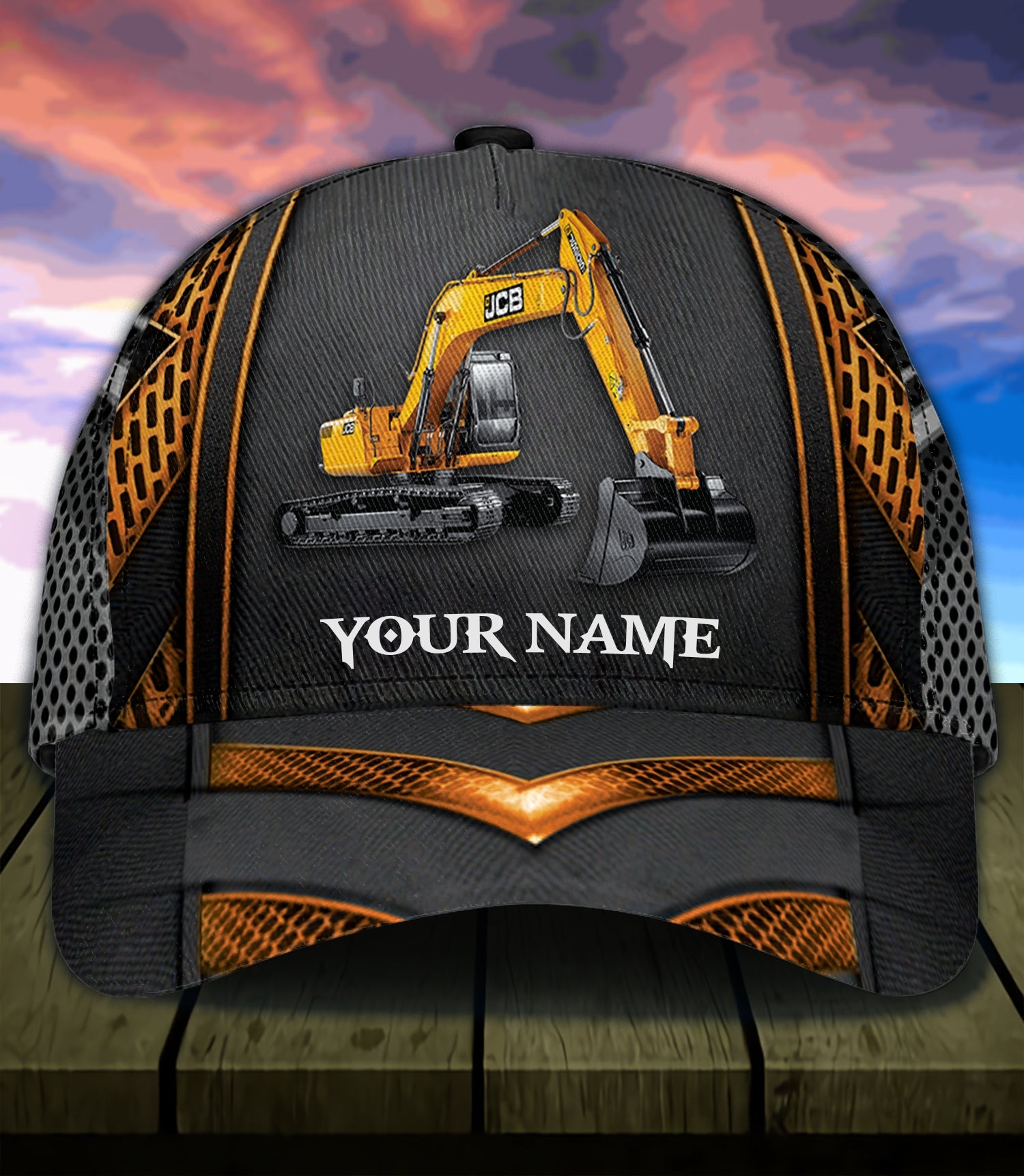 Personalized Excavator Classic Cap - CP459PS06 - BMGifts