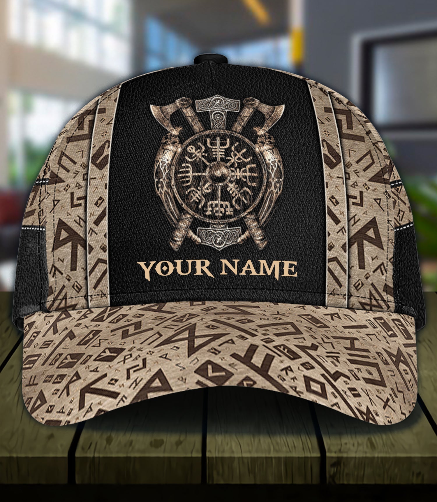 Personalized Viking Classic Cap, Personalized Gift for Viking Lovers - CP821PS06 - BMGifts