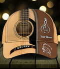 Guitar Personalized Classic Cap, Personalized Gift for Music Lovers, Guitar Lovers - CP094PS02 - BMGifts