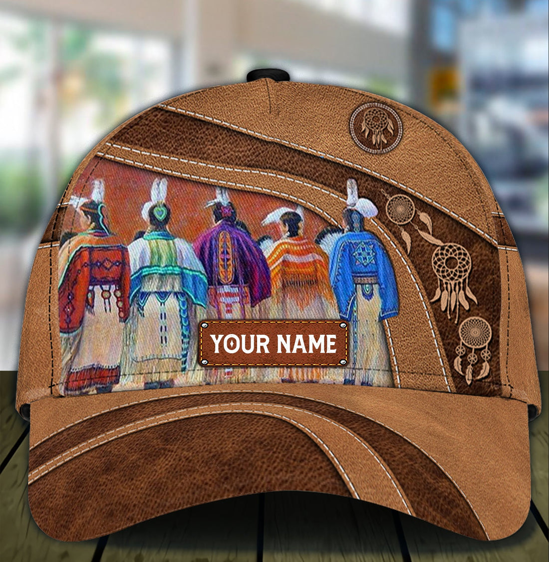 Personalized Native Classic Cap, Personalized Gift for Native Americans CP161PS06 - BMGifts