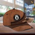 Personalized Billiard Classic Cap, Personalized Gift for Billiard Snooker Lovers, Billiard Snooker Players - CP799PS06 - BMGifts