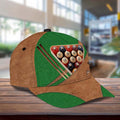 Personalized Billiard Classic Cap, Personalized Gift for Billiard Snooker Lovers, Billiard Snooker Players - CP629PS06 - BMGifts