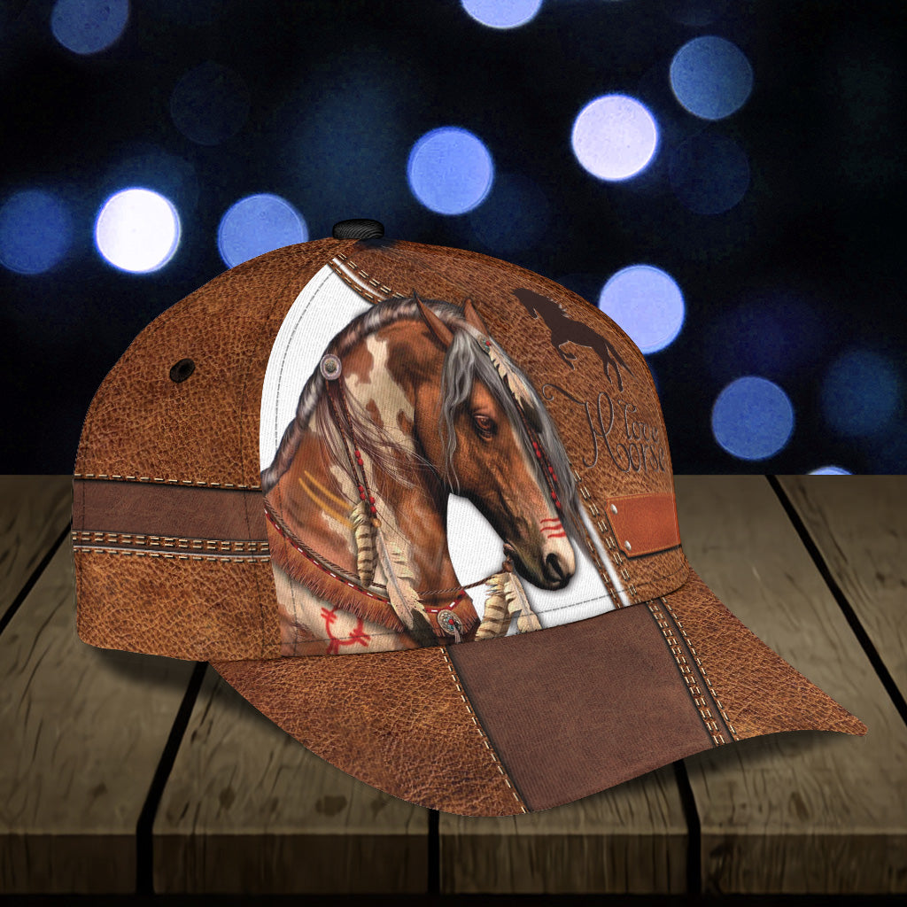 Personalized Horse Classic Cap, Personalized Gift for Horse Lovers - CP196PS - BMGifts