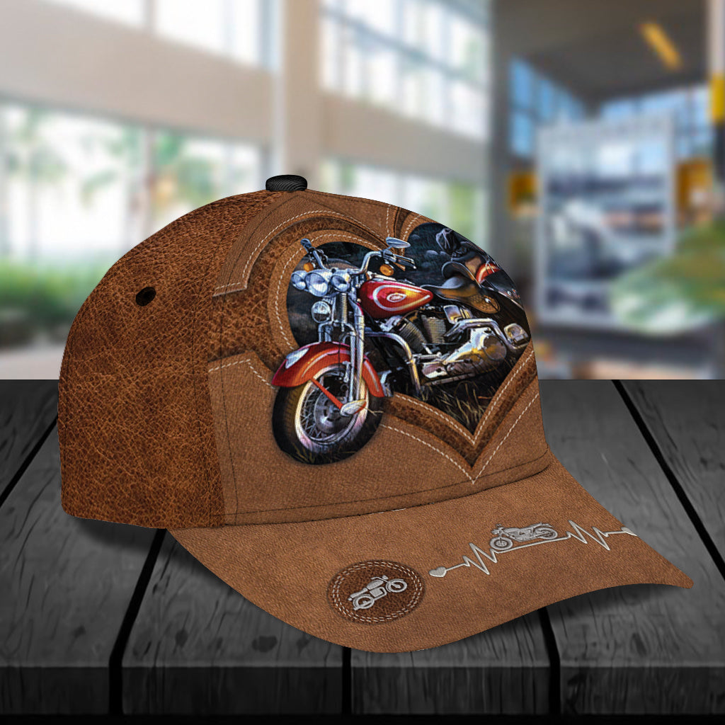 Personalized Motorcycle Classic Cap, Personalized Gift for Motorcycle Lovers, Motorcycle Riders - CP015PS06 - BMGifts