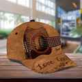 Personalized Guitar Classic Cap, Personalized Gift for Music Lovers, Guitar Lovers - CP432PS06 - BMGifts