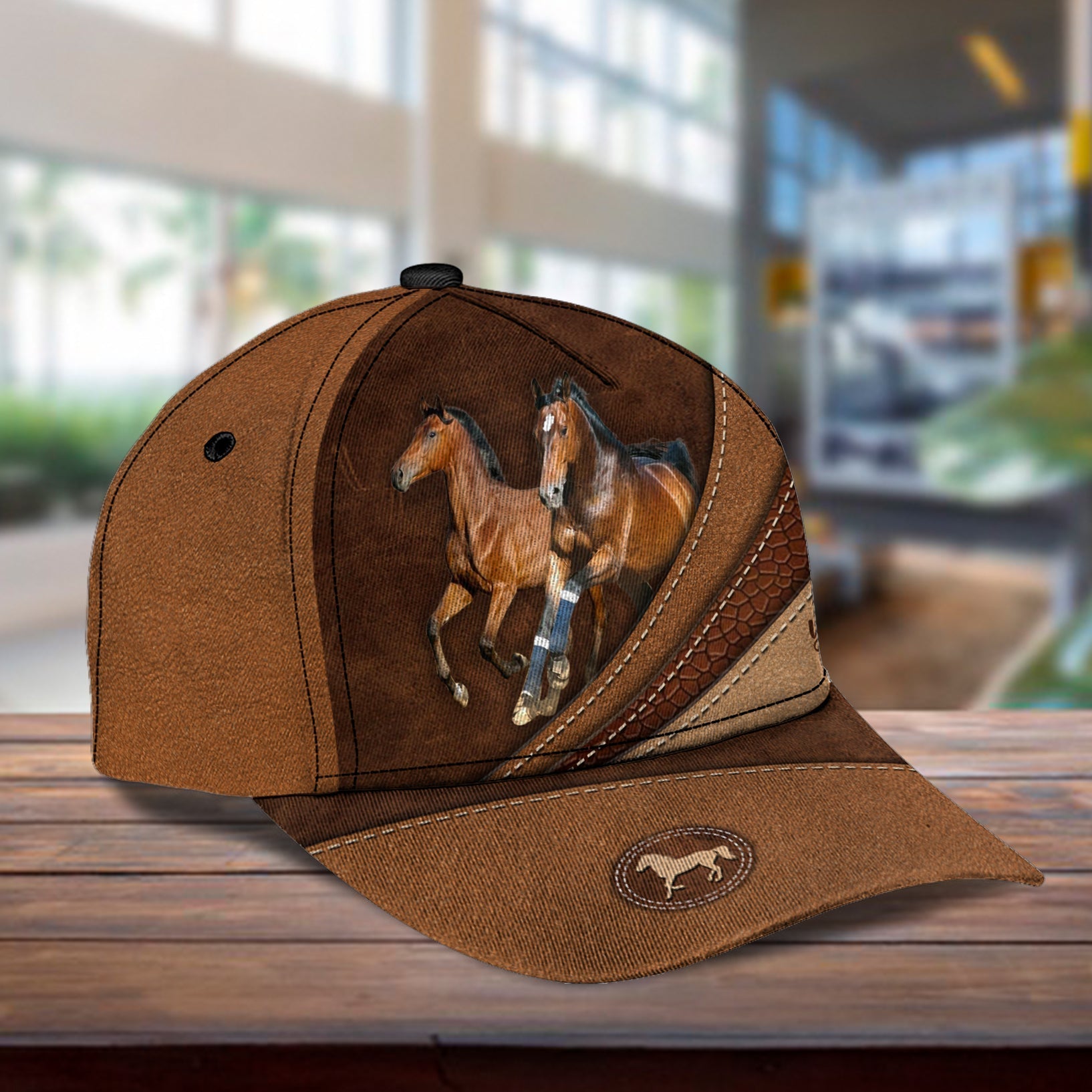 Personalized Horse Classic Cap, Personalized Gift for Horse Lovers - CPB04PS06 - BMGifts