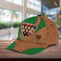 Personalized Billiard Classic Cap, Personalized Gift for Billiard Snooker Lovers, Billiard Snooker Players - CP629PS06 - BMGifts