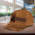 Personalized Guitar Classic Cap, Personalized Gift for Music Lovers, Guitar Lovers - CP432PS06 - BMGifts