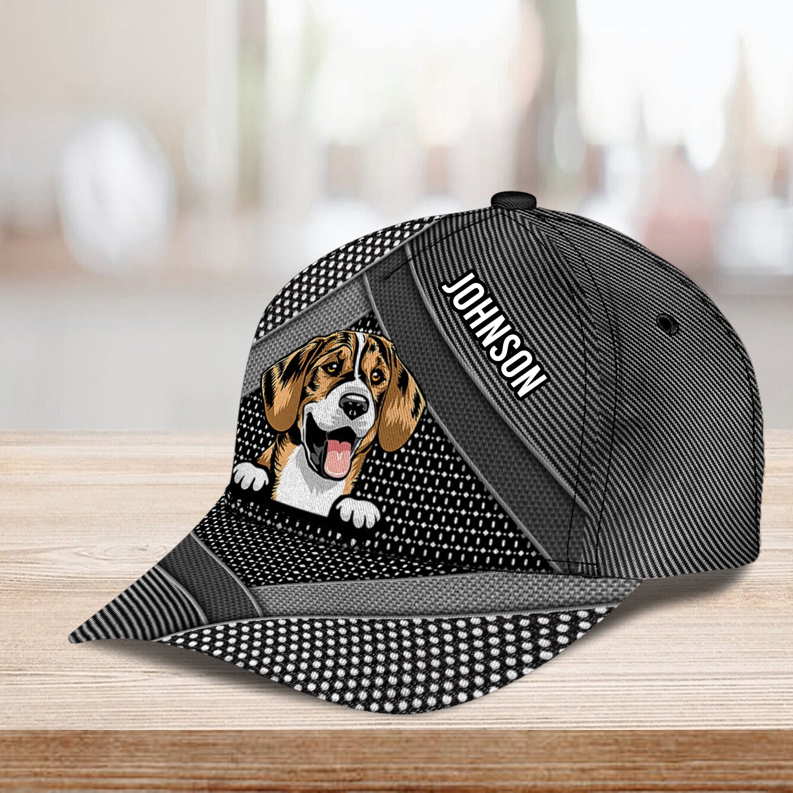 Dog Personalized Classic Cap, Personalized Gift for Dog Lovers, Dog Dad, Dog Mom - CP250PS05 - BMGifts