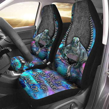 Turtle Car Seat Covers, Get In Sit Down Shut Up Hold On, Turtle Seat Covers For Car Auto