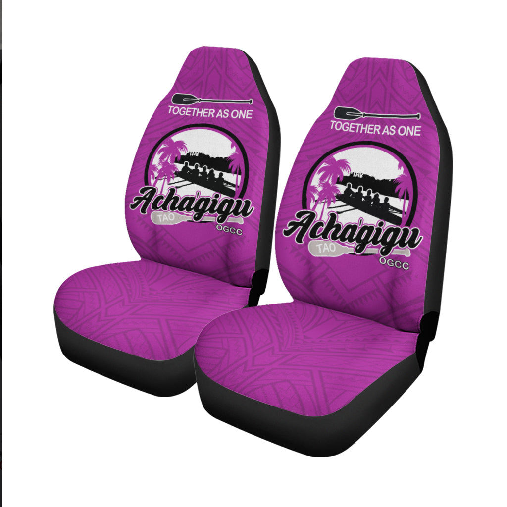 Acha'gigu Guam Canoe Club Car Seat Covers