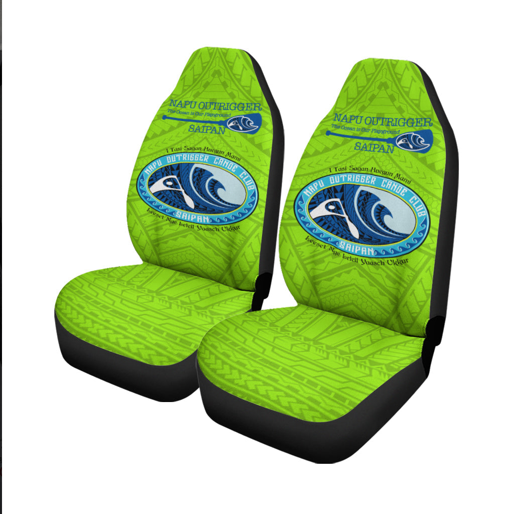 NAPU Outrigger Canoe Club Car Seat Covers