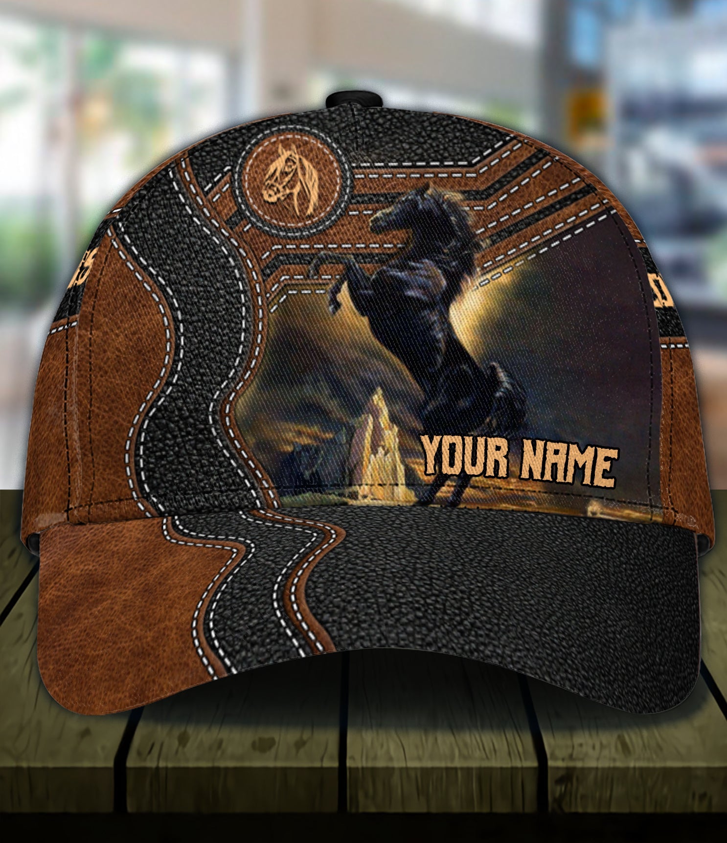 Personalized Horse Classic Cap, Personalized Gift for Horse Lovers - CP716PS06 - BMGifts