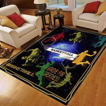 PF Basketball Limited Edition Rectangular rug living room rug