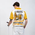 Weekend Forecast Beer And Golf Polo Shirt Argyle Pattern Skeleton Golfer Polo Shirt Golf Shirt For Beer Lovers - 3