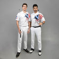 Golf American Flag Polo Shirt USA Flag Golf Shirt Patriotic Golf Shirt For Men - 4