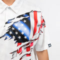 American Eagle Flag Golf Short Sleeve Polo Shirt Golf American Flag Polo Shirt Patriotic Golf Shirt For Men - 6