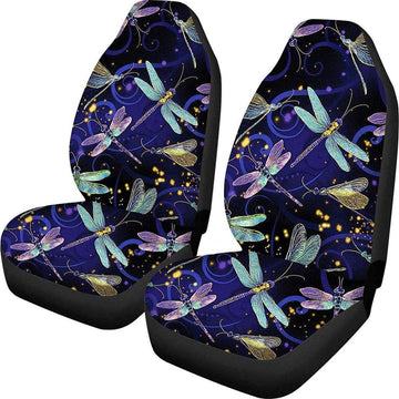 Fashion Dragonfly Puzzle Auto Vehicle Seat Protector Car Mat Covers for Most Cars