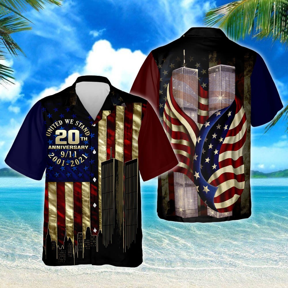 911 never forget hawaiian shirt