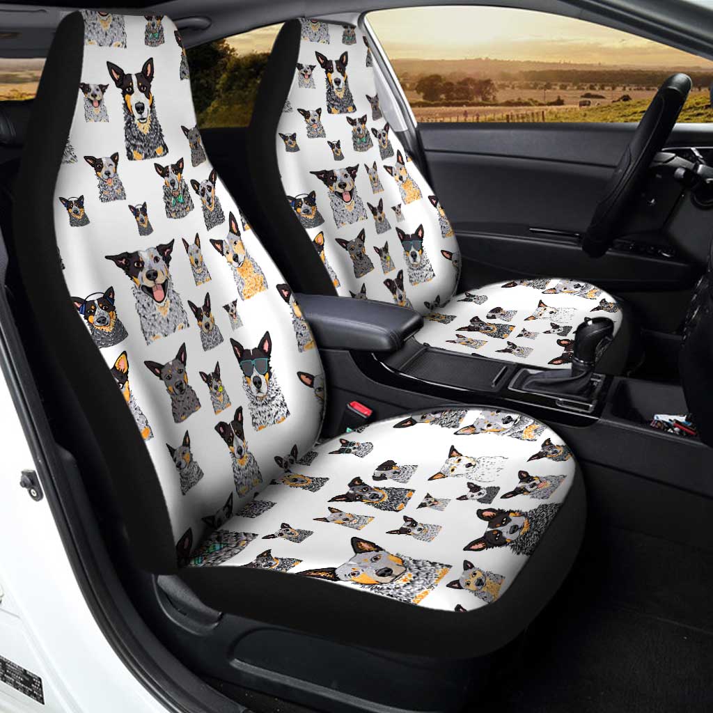 Australian Cattle Dog Car Seat Covers Custom Dog Car Accessories - Gearcarcover - 1