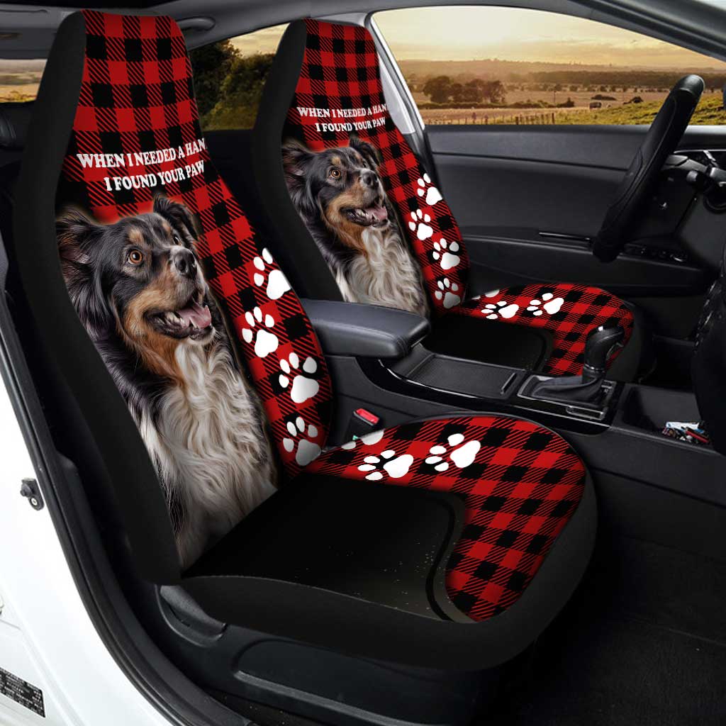 Australian Shepherd Car Seat Covers Custom Dog Lover Car Accessories - Gearcarcover - 1