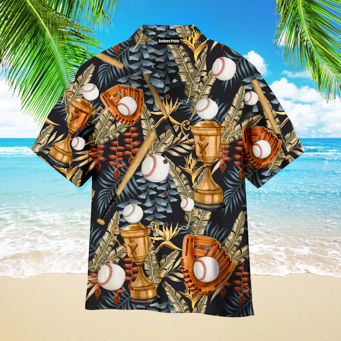 BaseBall Aloha Hawaiian Shirts
