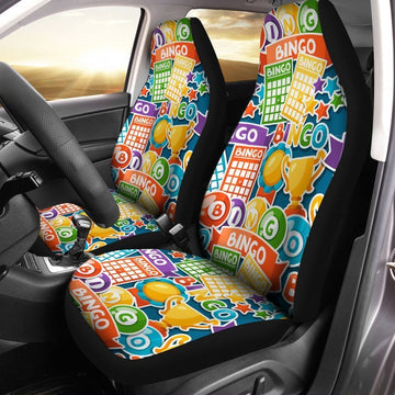 Bingo Car Seat Covers Custom Car Interior Accessories - Gearcarcover - 1