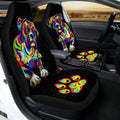 Boxer Dog Car Seat Covers Custom Abstract Custom Car Interior Accessories - Gearcarcover - 1