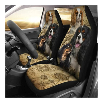 Cavalier King Charles Spaniel Dog Car Seat Cover