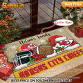 ANFL16-Kansas City Chiefs X-Mas Football Doormat - Custom name