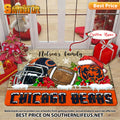 ANFL06-Chicago Bears X-Mas Football Doormat - Custom name