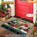 ANFL24-Philadelphia Eagles X-Mas Football Doormat - Custom name