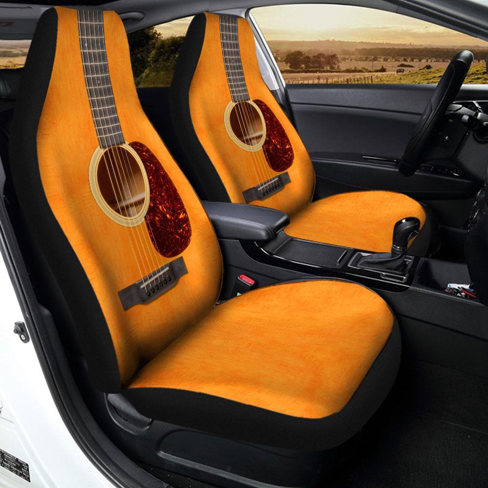 Classic Guitar Car Seat Covers Custom Car Interior Accessories - Gearcarcover - 1