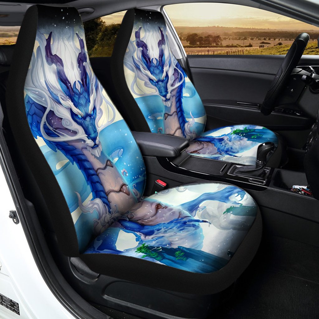 Cool Dragon Car Seat Covers Custom Legendary Creature - Gearcarcover - 1