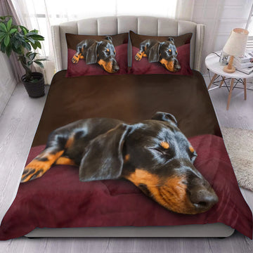 Dachshund Bedding Set, Gift for Dachshund Lovers