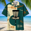 Disc Golf Nature Hawaiian Shirt, Hawaiian shirt for Men, Summer gift, Gift for Disc Golf player3