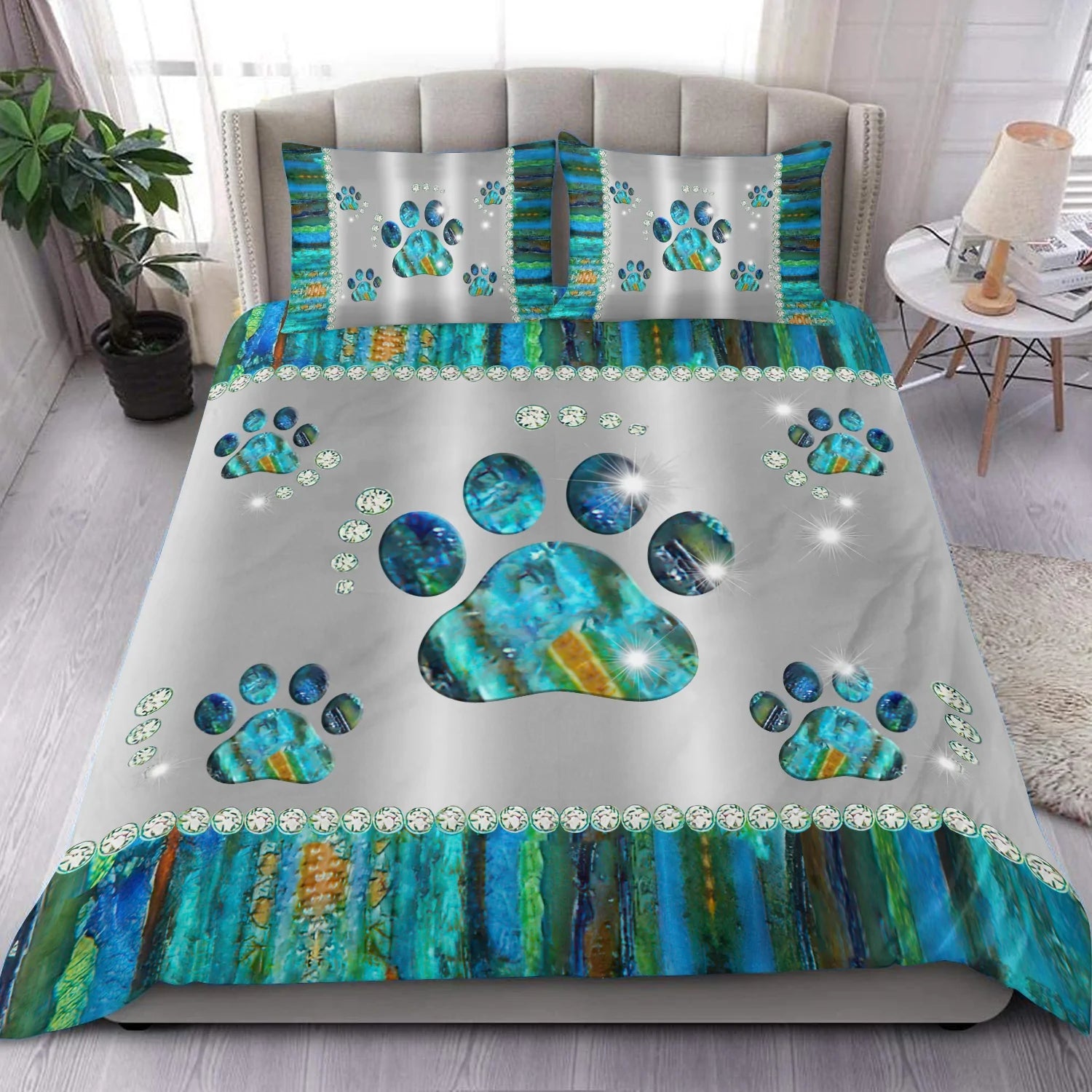 3D Dog Bedding Set, Gift for Dog Lovers, Dog Dad, Dog Mom  - PF10235