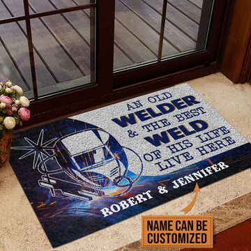 Door Mat Welder And The Best Weld Live Here Personalized